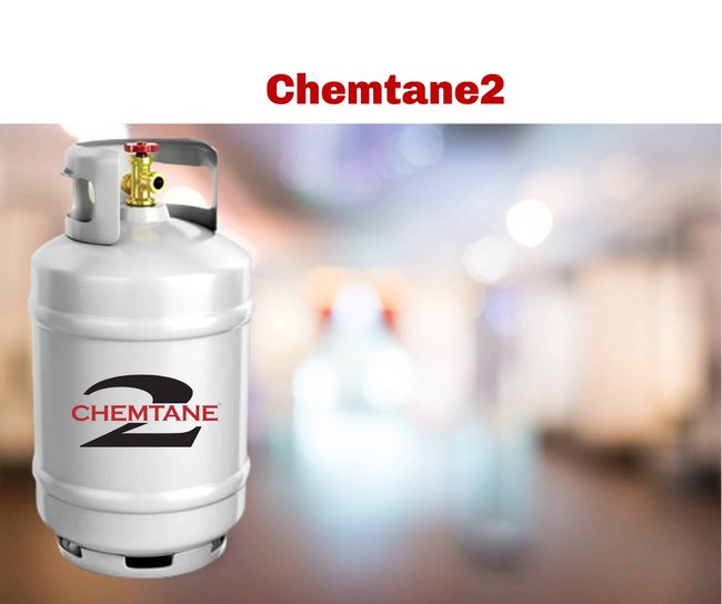 Chemtane 2 LPG gas cylinder used for heating and industrial fuel applications