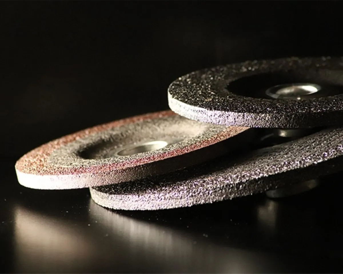 Industrial abrasive grinding discs for metal cutting and surface preparation