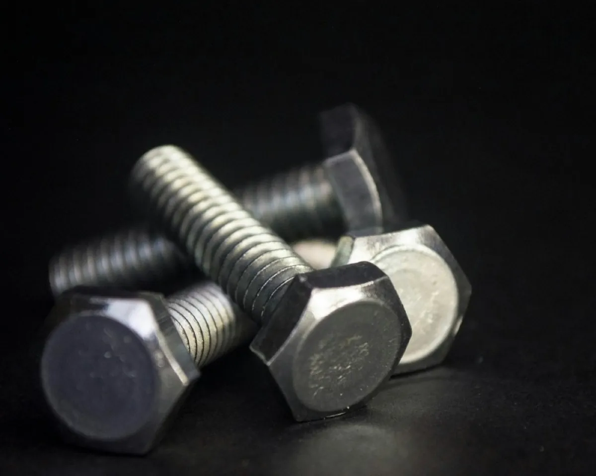 High tensile hex head bolts for construction and heavy duty fastening